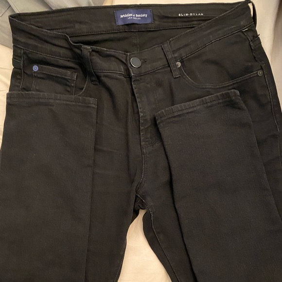 Size 33 black jeans, article of society - Picture 1 of 4